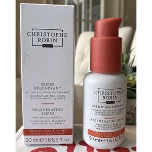 Christophe Robin Regenerating Serum Prickly Pear Oil 1.6oz 50mL Full Size Sealed
